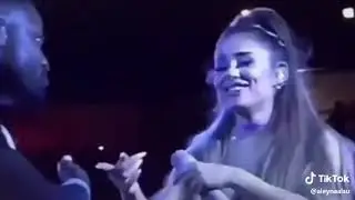 I'm not used to seeing her crying, keep smiling Ari.