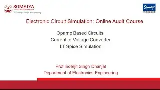 Current to Voltage converter using Opamp IC OP-07