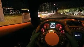 Assetto Corsa Realistic Reshade - Pagani at Night + RainFX