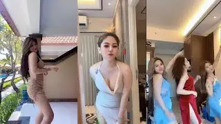 Goyangan nya bikin gelisah!! Tante seksi cantik, Tata ghaniez hot// 