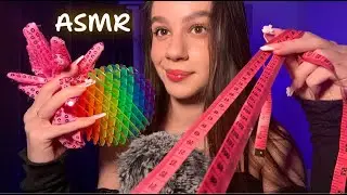 ASMR ✨ The best VISUAL TRIGGERS for Sweet Sleep 🌙 (eye exam, measurements, coconut, hand movements)