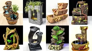 TOP 10 BEST Cement Waterfall Fountain ⛲ Concrete Arts and Craft