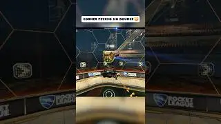 CORNER PSYCHO NO BOUNCE ! 🤯 #rocketleague #gaming #shorts