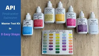 Using API Freshwater/Saltwater Master Test Kit in 8 Easy Steps