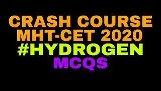 CRASH COURSE MHT-CET 2020 