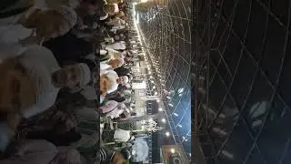 suasana bubaran solat traweh