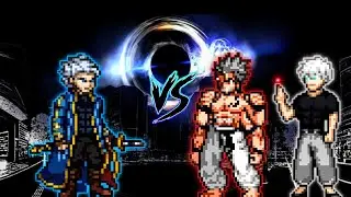 Vergil V3 OP (New) VS Manga Sukuna V2 OP & Manga Gojo OP in Jump Force Mugen