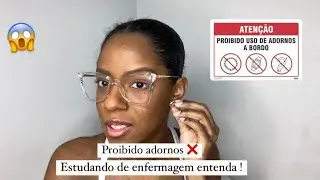 PROIBIDO USO DE ADORNOS NO AMBIENTE HOSPITALAR 🏥 | Beatriz Lopes