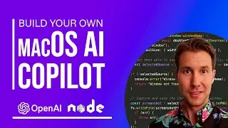 MacOS AI Assistant: Your Questions Answered Instantly! (NodeJS + OpenAI Vision/Whisper/TTS tutorial)