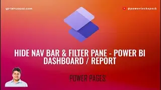 How to hide navigation pane and filter pane (embedding Power BI dashboard report) in Power Pages