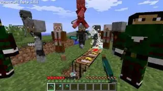 Minecraft деревня мая
