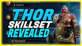 THOR SKILLSET! EVERYTHING U NEED TO KNOW FOR THE UPCOMING FUSION! RAID SHADOW LEGENDS