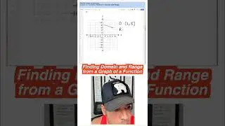 Finding Domain and Range from a Graph of a Function