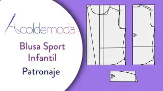How to make a children's sports blouse - step-by-step pattern - DIY
