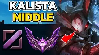 KALISTA MIDDLE MASTER GAMEPLAY, LOL OFF-META BUILD/GUIDE, HOW TO PLAY KALISTA MIDDLE