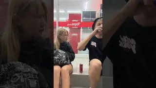 What is he doing🤢🤢🤢