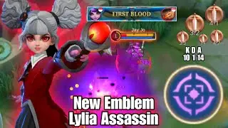 LYLIA NEW EMBLEM ASSASSIN 😈 - Lylia Gameplay