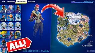 All 17 Fortnite Character Locations in Chapter 7 Season 2 (Full Guide)