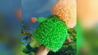 Мочалка - игрушка кукла Лол