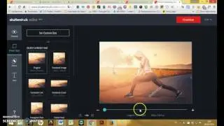 Editor de imágenes Shutterstock