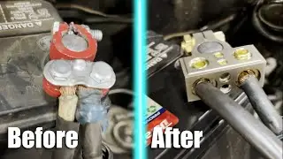Installing Battery Terminals for my Civic - $15 from Amazon!!!!