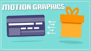 Motion Graphic Bankd Card Morhp To Gift Animation Tutorial in After Effects