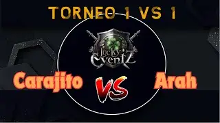 CARAJITO VS ARAH |TORNEO 1 V 1 @LuckyEventZ | 4tos DE FINAL | Tibia