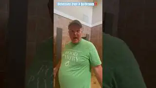 Obsessed Over A Bathroom‼️🤣 #hilarious #comedy #fyp