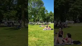 Amsterdam VondelPark Walk 4K