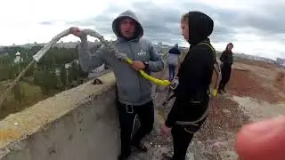 #VLOG3#Прыгнул с 10 этажа#35 м#FLY!!!
