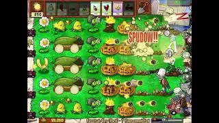 Plants vs. Zombies [PC] - Playthrough: Survival Day (Hard)