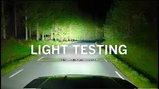 LIGHT TESTING - FIREFLY DRIVING LIGHT - STRANDS LIGHTING DIVISION