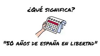 PSOE / ¿QUÉ SIGNIFICA 🤔 50 AÑOS DE ESPAÑA EN LIBERTAD? 💡
