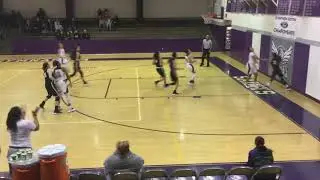 Kira Smith #3 pushes the ball for St Anthony