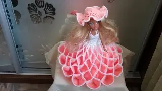 Шляпа для куклы крючком