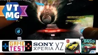 Asphalt 8, NFS No Limits на Sony Xpreia XZ Тест Игры