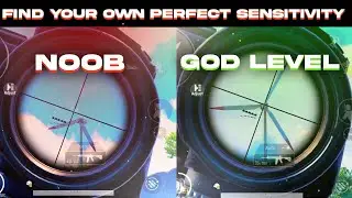 FIND YOUR OWN PERFECT SENSITIVITY | GOD LEVEL SENSITIVITY GUIDE | PUBG MOBILE