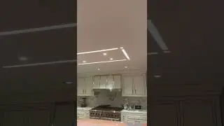 #drywall luces LED en el cielo de la cocina👍💪🏻