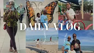 How we spent the day in Pompano Beach. Let's donate, soak our feet & explore Florida with 5 yr old