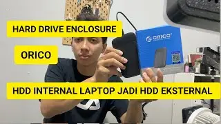 Ini dia harddrive enclosure dari orico hardisk internal jadi eksternal