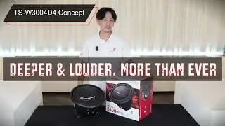 Champion Series PRO Subwoofer - TS-W3004D4 - Closer Look