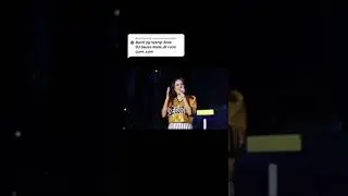 PENAMPILAN DAN SUARA AUREL HERMANSYAH DI ATAS PANGGUNG