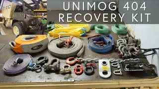 UNIMOG 404 Winch and Recovery Gear Overview