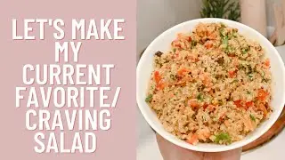 let's make my current favorite salad /vlogmas day7/ beautybykidist