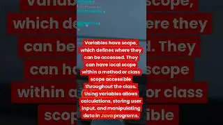 Introduction to Java variables