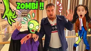 ELİF ZOMBİ GELDİ!! ELİF ZOMBİ OLDU EYVAH NAPCAZ ŞİMDİ?? بابا جاب لي بالون - جنى مقداد | طيور بيبي