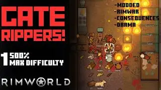 Can We Survive This? | 500% Difficulty Rimworld Ep 1