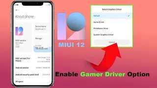 How to Enable Game Driver in MIUI 12 [Best Gaming Performance]