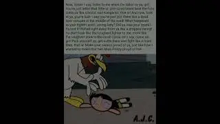 Foghorn Leghorn rambles to Blossom and Buttercup