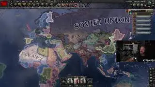 TommyKay Plays Stalin Soviet Union in HOI4: No Step Back - Part 1 (Achievement Run)